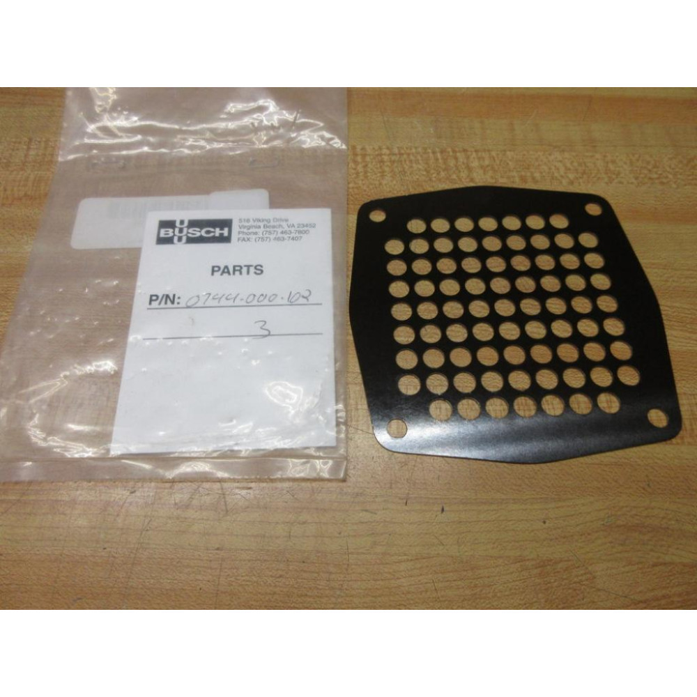Busch 0744-000-102 Screen Cover Plate 0744000102