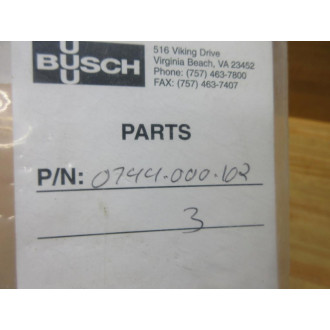 Busch 0744-000-102 Screen Cover Plate 0744000102