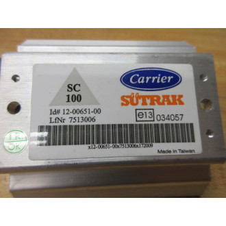Carrier 12-00651-00 Sutrak Speed Controller 7513006 - Used