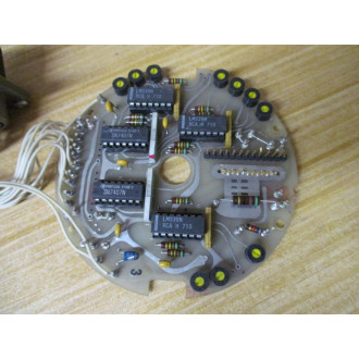 18159 Circular Circuit Board W Connector - Used