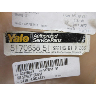 Yale 5170858-51 Spring Kit 91286
