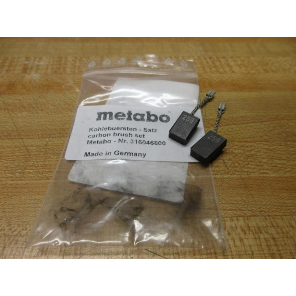Metabo 316046800 Carbon Motor Brush 259 (Pack of 2)