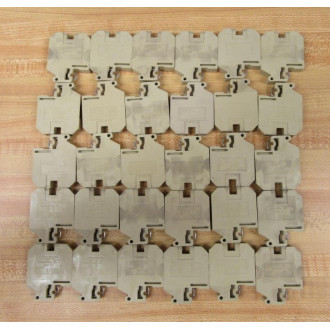 Weidmuller SAK-10 Terminal End SAK10 0110060000 (Pack of 30) - Used