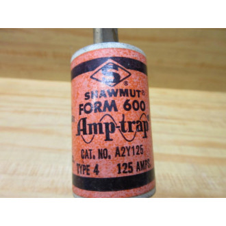Gould Shawmut Ferraz A2Y125-4 Mersen Fuse A2Y125 - Used