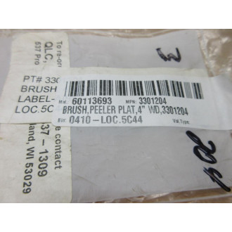 QLC 3301204 Peeler Brush 4" - New No Box