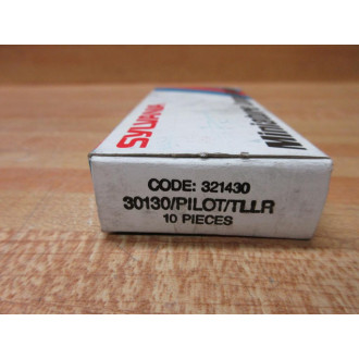 Sylvania 30130PILOTTLLR Red Pilot Light Lens Cap 321430 (Pack of 10)