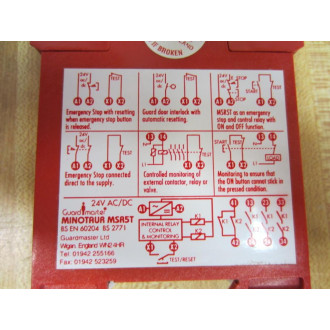 Scientific Technologies 44510-0300 Safety Relay 445100300 MSR5T - New No Box
