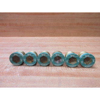 Buss BPT-8 Bussmann Fuse Cross Ref 1CZ74, T-8 (Pack of 6) - Used