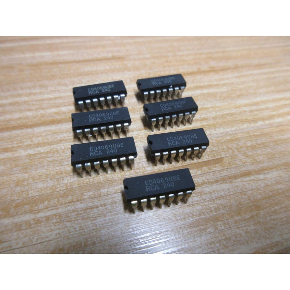 RCA CD4069UBE Ic Chip (Pack of 5) - New No Box