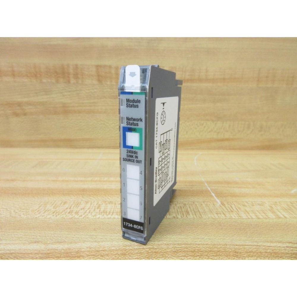 Allen Bradley 1734-8CFG Module Rack 17348CFG - Used