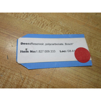 Bosch 1-827-009-333 Reservoir 1827009333 (Pack of 2) - New No Box