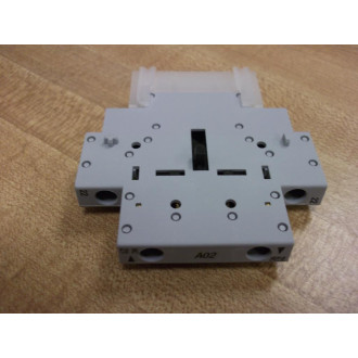 Allen Bradley 100-MCA02 Auxiliary Contact 100MCA02 Series A - Used