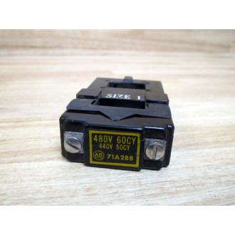 Allen Bradley 71A288 Coil 71A288