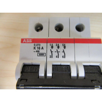 ABB S273-K16A Circuit Breaker S273-K16A - New No Box