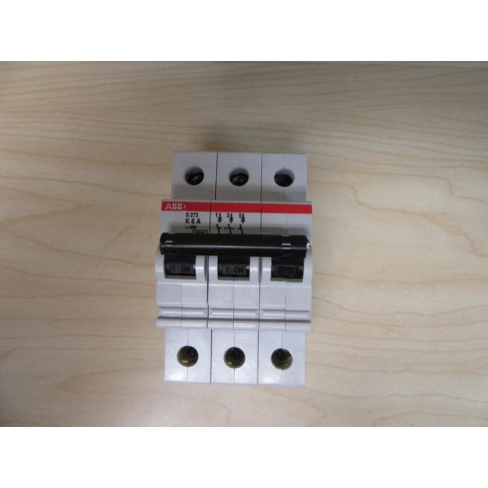 ABB S273-K6A 6A Circuit Breaker S273-K6 - New No Box