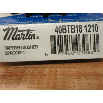 Martin 40BTB18-1210 Sprocket 40BTB18