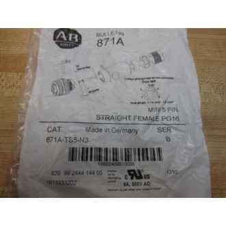 Allen Bradley 871A-TS5-N3 Mini Terminal Chamber 871ATS5N3