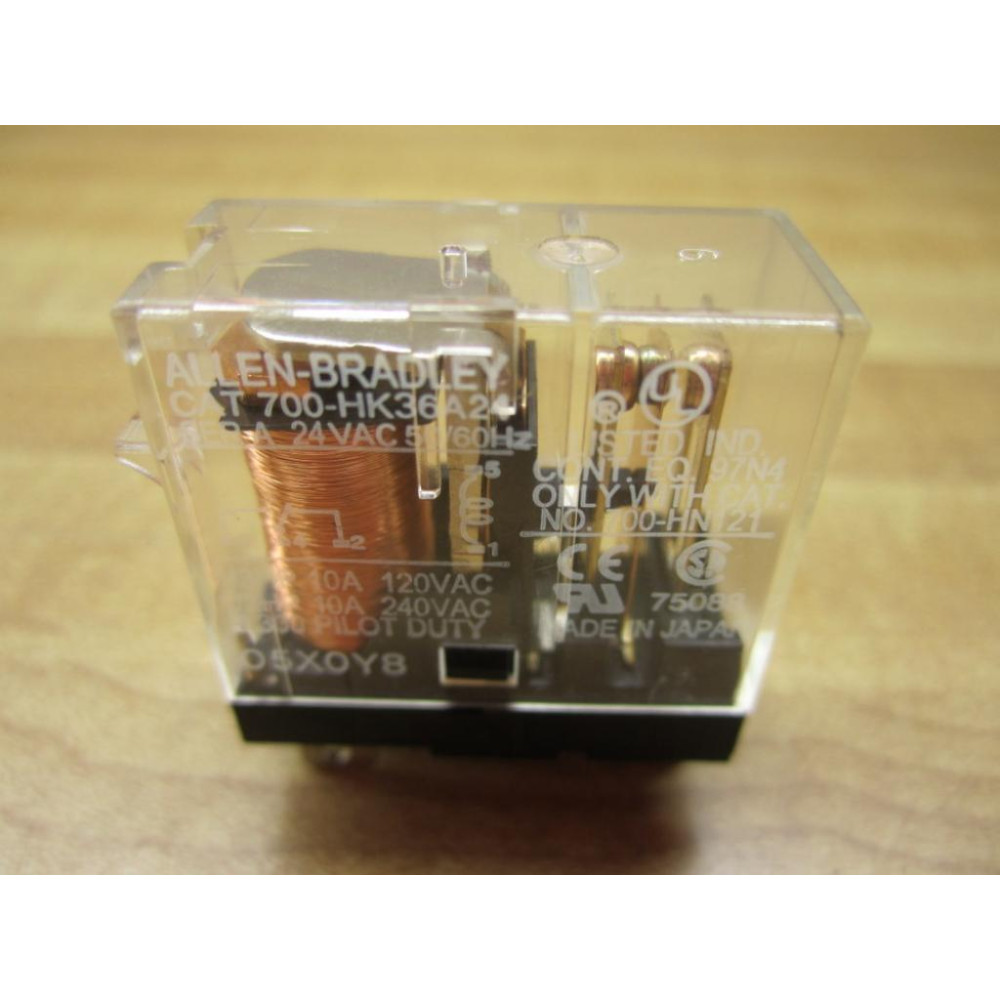 Allen Bradley 700-HK36A24-V AC Relay 700-HK36A24-VAC - New No Box