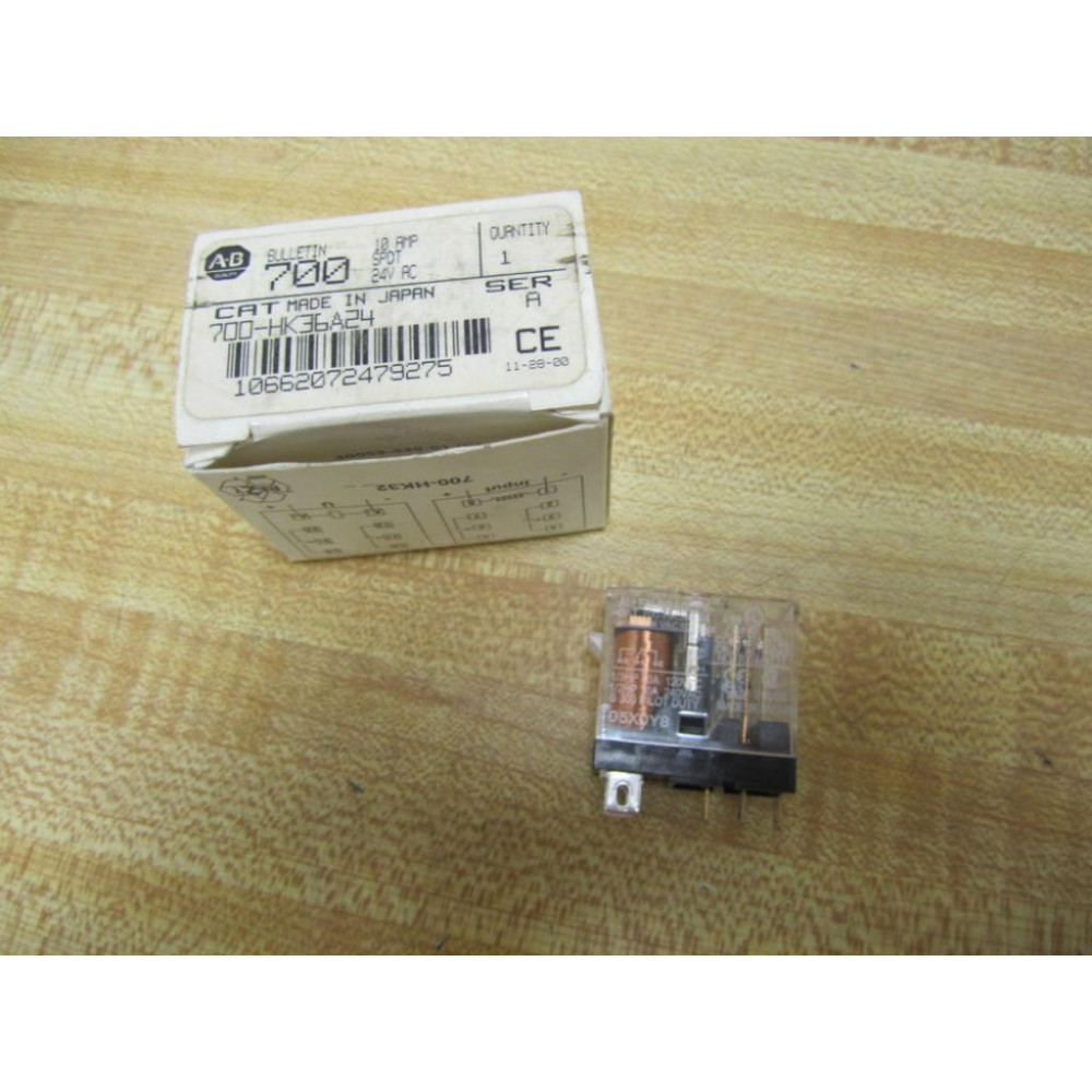Allen Bradley 700-HK36A24-V AC Relay 700-HK36A24-VAC Series A