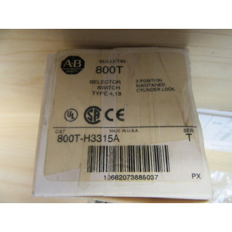 Allen Bradley 800T-H3315A Selector Switch