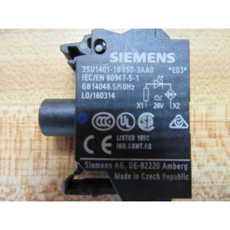 Siemens 3SU1401-1BB50-3AA0 Blue LED 3SU1401-18850-3AA0 - New No Box