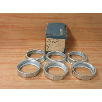 Thomas And Betts 129 Metallic Bushing 3" (Pack of 6)
