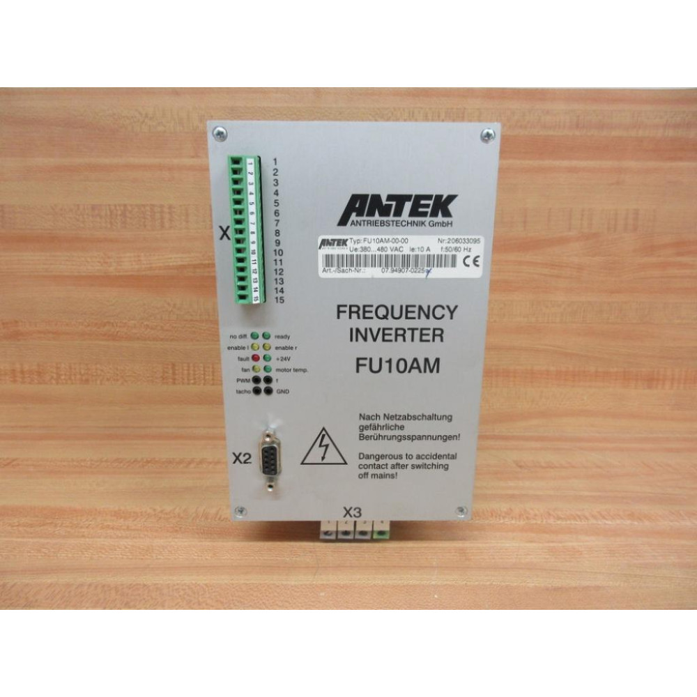 Antek FU10AM-0-00 Drive FU10AM000 - Used