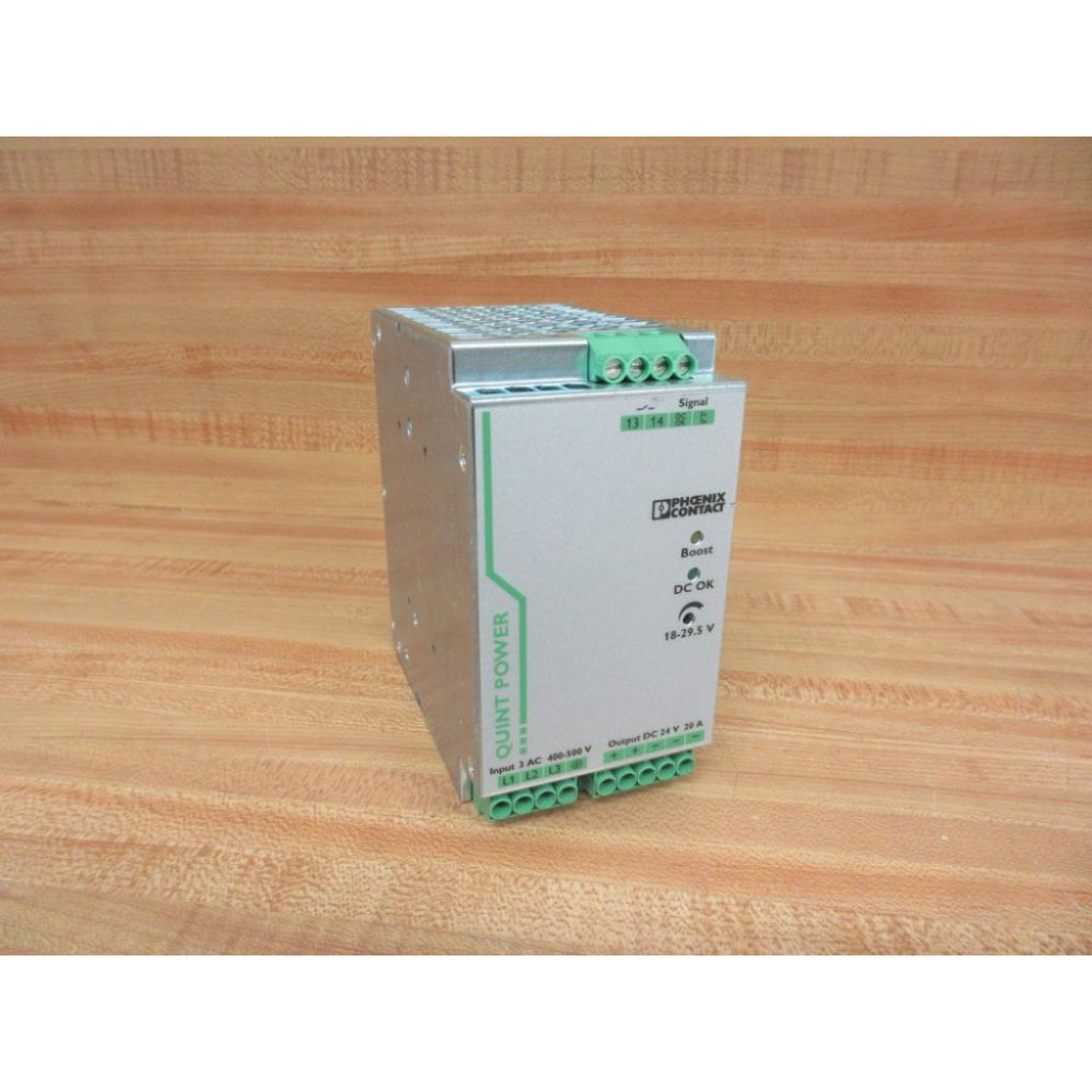 Phoenix Contact QUINT-PS3AC24DC20 Power Supply QUINTPS3AC24DC20 - New No Box