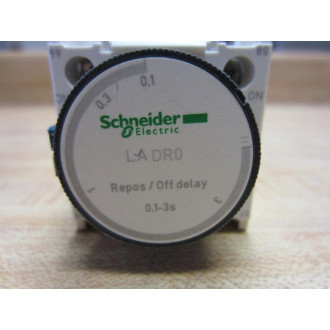 Schneider Electric LADR0 Telemecanique Contactor Time Delay - Used