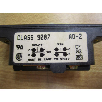 Square D 9007-AO2 Limit Switch 9007-A02 9007-AO-2 White Button - New No Box