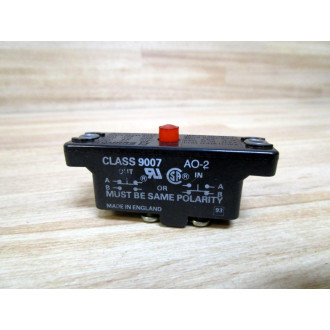 Square D 9007-AO2 Limit Switch 9007-A02 9007-AO-2 Red Button - Used
