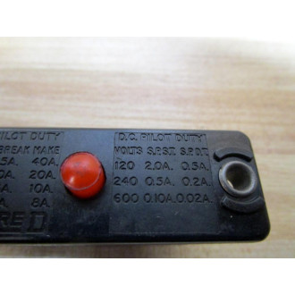 Square D 9007-AO2 Limit Switch 9007-A02 9007-AO-2 Red Button - Used