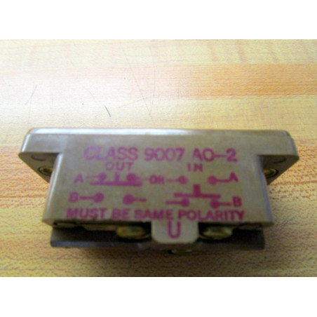 Square D 9007-AO2 Limit Switch 9007-A02 9007-AO-2 Brown - New No Box