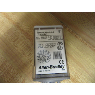 Allen Bradley 700-HA33A1-1-4 Relay 700HA33A114 Series B