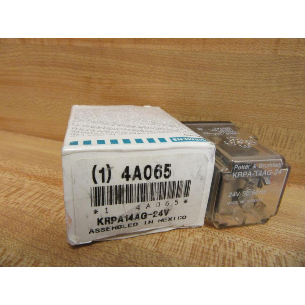 Potter & Brumfield KRPA-14AG-24 Siemens Relay KRPA14AG24