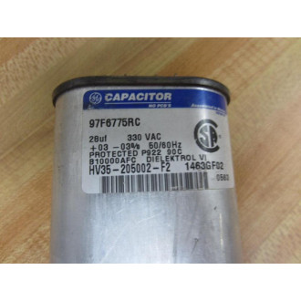 General Electric 97F6775RC Capacitor HV35-205002-F2 - Used