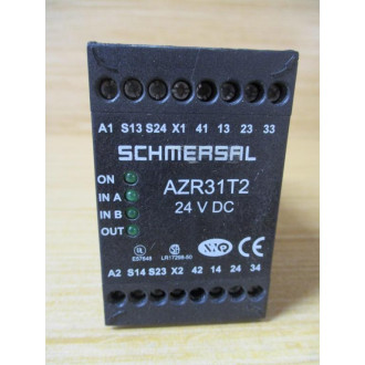 Schmersal AZR31T2-24VDC Safety Relay AZR31T224VDC - Used