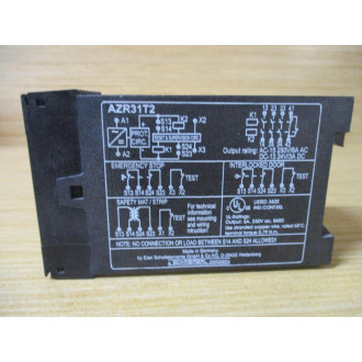 Schmersal AZR31T2-24VDC Safety Relay AZR31T224VDC - Used