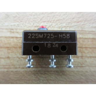 Honeywell Micro Switch 22SM725-H58 Switch 22SM725H58 - New No Box