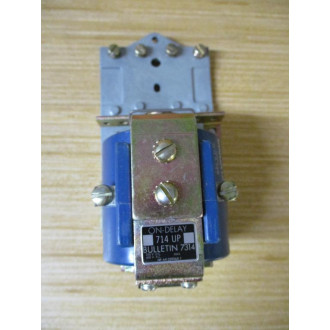 Joslyn Clark 714UP-240 PMT DC Pneumatic Timing Relay 51960 WO Relay