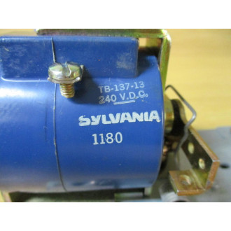 Joslyn Clark 714UP-240 PMT DC Pneumatic Timing Relay 51960 WO Relay