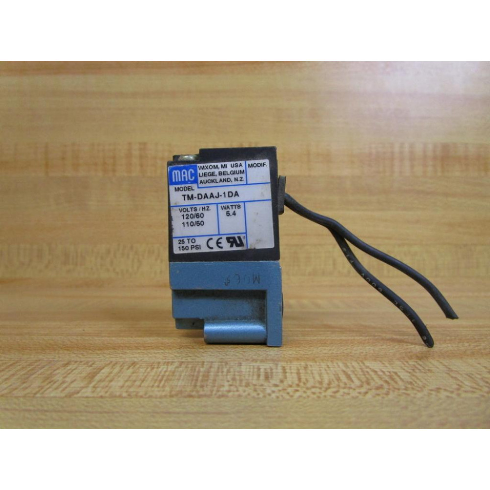 Mac Valves TM-DAAJ-1DA Valve TMDDAJ1DA - Used