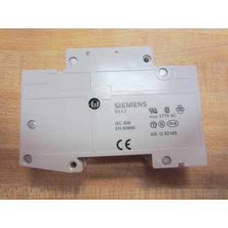 Siemens 5SX21-C10 10A Circuit Breaker 5SX21C10 (Pack of 5) - Used