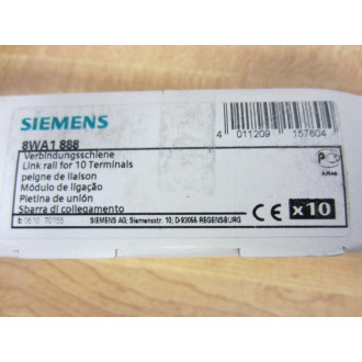 Siemens 8WA1-888 Link Rail 8WA1888 (Pack of 10)