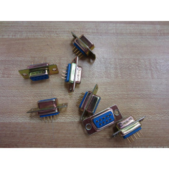SPC DE-9S-PCS DE9S Pack Of 7 Nine Pin Connectors - New No Box