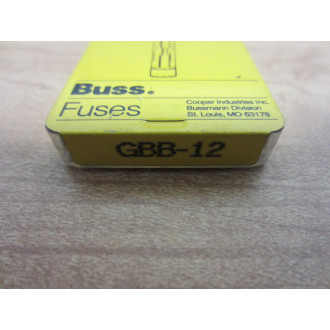 Buss GBB-12 Bussmann Fuse Cross Ref 1CC12 Gray (Pack of 5)