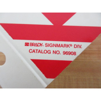 Brady 96908 Fire Extinguisher Sign - New No Box