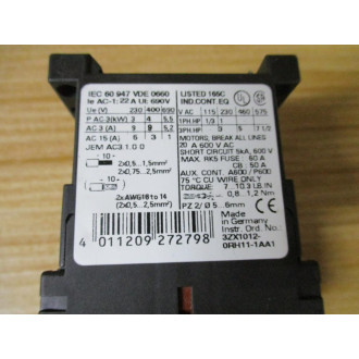 Siemens 3RT1016-1KB42 Contactor 3RT10161KB42 - New No Box