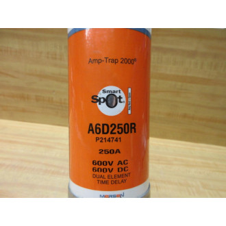 Mersen Ferraz Shawmut A6D225R Amp-Trap Fuse Cross Ref 4TCJ7 - New No Box