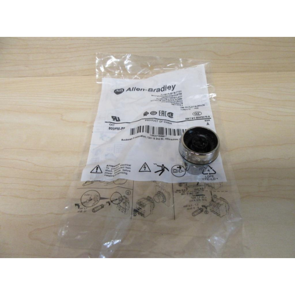Allen Bradley 800FM-F9 Push Button Switch